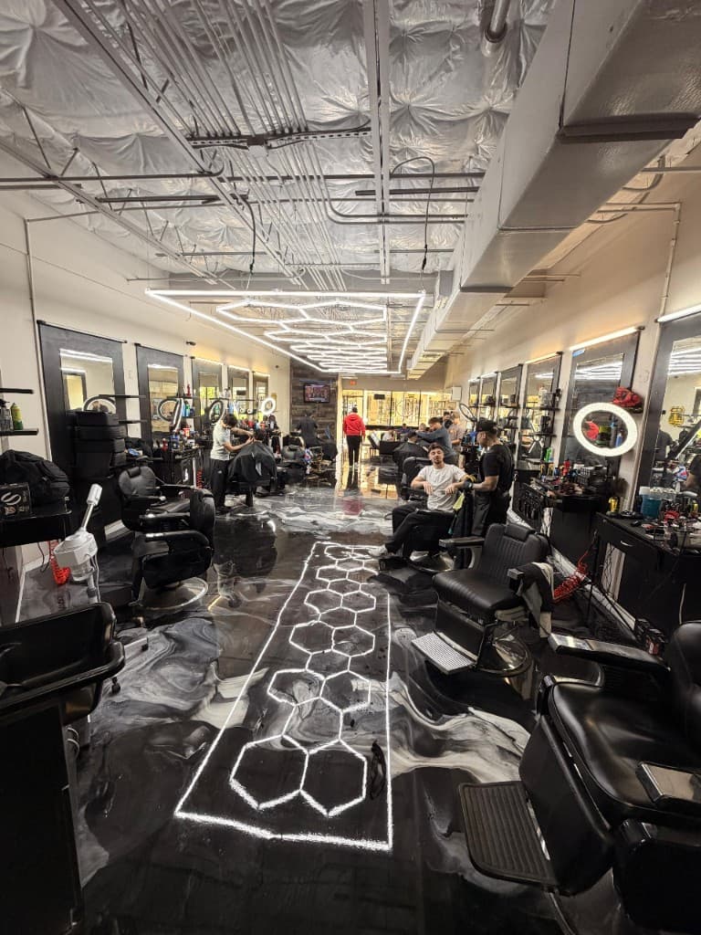 Commercial epoxy floor